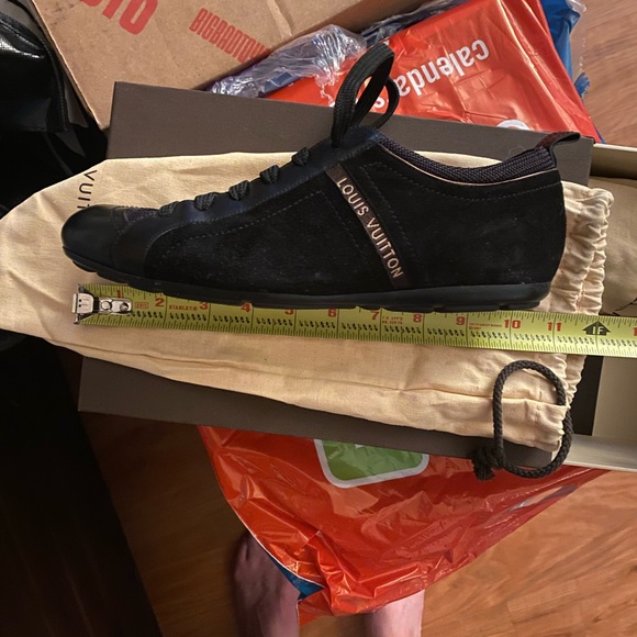 Rare Authentic Louis Vuitton suede/leather woman’s sneakers. - Picture 10 of 10